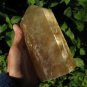 Natural large calcite quartz stone crystal Mineral art carving