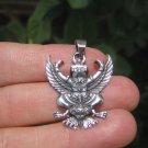 925 Silver Garuda Bird Pendant Necklace Jewelry Art A14 925 Silver Garuda Bird Pendant Necklace Jewelry Art A14