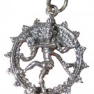 925 sterling silver Shiva Nataraja Dance Of Destruction pendant necklace A17 925 sterling silver Shiva Nataraja Dance Of Destruction pendant necklace A17