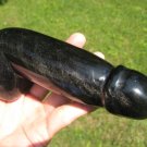 New 6.2" Natural Black Obsidian Crystal Stone Phallic Phallus Penis Carving A49 New 6.2" Natural Black Obsidian Crystal Stone Phallic Phallus Penis Carving A49