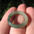 Natural Jadeite Jade Ring Thailand Jewelry Art Size 6.75 US A507