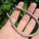 Large 999 to 970 fine silver hill tribe bead bracelet Thailand jewelry art A90