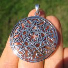 925 sterling Large silver celtic pentagram pendant necklace wicca magic A45 925 sterling Large silver celtic pentagram pendant necklace wicca magic A45