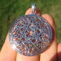 925 sterling Large silver celtic pentagram pendant necklace wicca magic A45