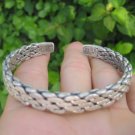 999 to 970 fine silver hill tribe bangle bracelet Thailand jewelry art A92 999 to 970 fine silver hill tribe bangle bracelet Thailand jewelry art A92