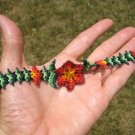 Huichol Bead Indian Bracelet Jewelry Art Hand Made Guadalajara Mexico A81 Huichol Bead Indian Bracelet Jewelry Art Hand Made Guadalajara Mexico A81