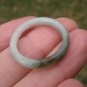 Set 2 Natural Jadeite Jade Ring Northern Stone Mineral Art Thailand Size 10.5 US