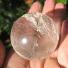 Natural Rainbow Quartz crystal ball mineral  specimen stone art A25
