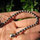 950 to 999 pure silver Karen hill tribe bead bracelet Thailand jewelry art A108