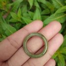 Natural Jadeite Jade ring Thailand jewelry stone mineral size 10 US EB 074 Natural Jadeite Jade ring Thailand jewelry stone mineral size 10 US EB 074