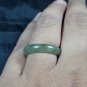 Natural Grade A Jadiete Jade ring stone carving Size 8 A7799