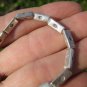 999 fine silver hill tribe bead bracelet thailand jewelry art A31