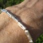 999 fine silver hill tribe bead bracelet thailand jewelry art A31
