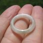 Natural Jadeite Jade ring Thailand jewelry mineral child size 4.5 US E5903