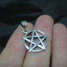 925 sterling silver wicca inverted pentagram pendant necklace jewelry art A3 925 sterling silver wicca inverted pentagram pendant necklace jewelry art A3