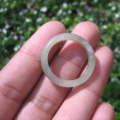 Natural Jadeite Jade ring Thailand jewelry stone mineral size  9.5 US   E 5994