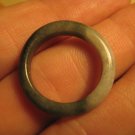 Natural Jadeite Jade ring Thailand jewelry stone mineral art size 7  A362