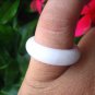 Large Natural Jadeite Jade Ring Thailand Jewelry Art Size 7 EB 502