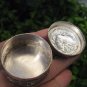 Small Lion Tiger 50 % Silver 50 % Copper box Cambodia art