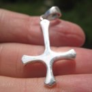 925 Sterling Silver Inverted Saint Peter or Satanic Cross Pendant necklace A20 925 Sterling Silver Inverted Saint Peter or Satanic Cross Pendant necklace A20
