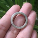 Natural Jadeite Jade ring Thailand jewelry stone mineral size  7.25 US   E 59130