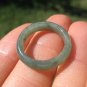 Natural Grade A Jadeite Jade ring stone carving Size 6.5 US A370