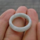 Natural Grade A  Jadeite Jade ring stone carving  Size 6.5 US  A390