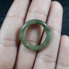 Natural  Grade A  Jadiete  Jade ring stone carving  Size 6.25  A7153
