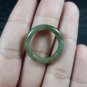 Natural  Grade A  Jadiete  Jade ring stone carving  Size 6.25  A7153