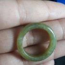 Natural  Grade A  Jadiete  Jade ring stone carving  Size 9.25  A766