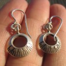 970 to 999 pure Silver earrings earring jewelry art thailand hill tribe A18