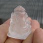 Natural Quartz  Stone  Lord Ganesh  deity stone Carving crystal art  A33
