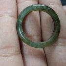 Natural  Grade A  Jadiete  Jade ring stone carving  Size 8.25 A7785