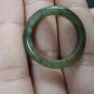 Natural  Grade A  Jadiete  Jade ring stone carving  Size 8.25 A7785