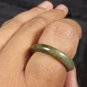 Natural  Grade A  Jadiete  Jade ring stone carving  Size 8.25 A7785
