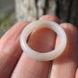 Natural Jadeite Jade Ring Northern Stone Mineral Size 7 US A892
