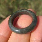 Natural  Grade A  Jadiete  Jade ring stone carving  Size 7 A7167