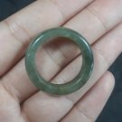Natural  Grade A  Jadiete  Jade ring stone carving  Size 10.75 A7116