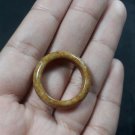 Natural  Grade A  Jadiete  Jade ring stone carving  Size 9.25 A7151