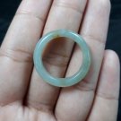 Natural  Grade A  Jadiete  Jade ring stone carving  Size  9.25  A7159