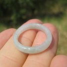 Natural Jade ring Thailand jewelry stone mineral art size 6.75  A42