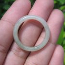 Natural Jadeite Jade ring Thailand jewelry stone mineral size 9.5 US  EA 057