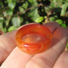 Natural Carnelian Agate ring Thailand jewelry stone art size 10.25 Natural Carnelian Agate ring Thailand jewelry stone art size 10.25
