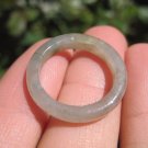 Large Natural Grade A  Jadeite Jade ring stone carving  Size 9.5 US  A1035