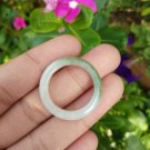Natural Jadeite Jade ring Thailand jewelry stone mineral size 10.5 US EB 065 Natural Jadeite Jade ring Thailand jewelry stone mineral size 10.5 US EB 065