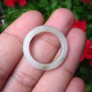 Natural Jadeite Jade ring Thailand jewelry stone mineral size  6.75 US  EB 093