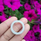 Natural Jadeite Jade ring Thailand jewelry stone mineral size  7.25 US  EB 053