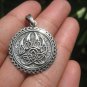 925 Silver Viking Celtic Style Bear Claw Pendant Necklace A2