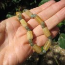 Natural Honey Burmese Jadeite Jade Bead Necklace Decoration Jewelry Art A29 Natural Honey Burmese Jadeite Jade Bead Necklace Decoration Jewelry Art A29