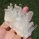 Natural Quartz crystal point matrix stone mineral specimen  A18